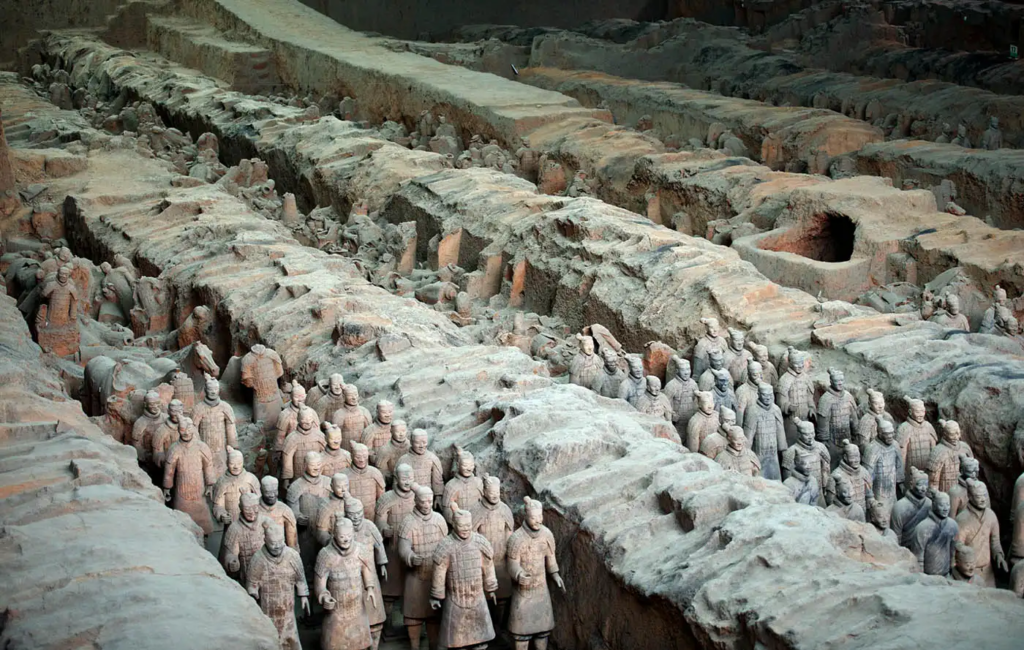 Mausoleum of the First Qin Emperor, China